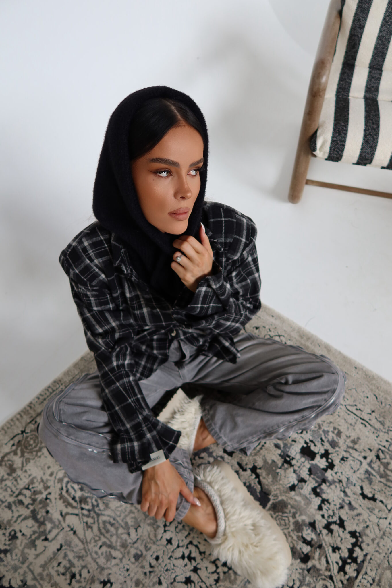 Balaclava TENDER - czarna - obrazek 6