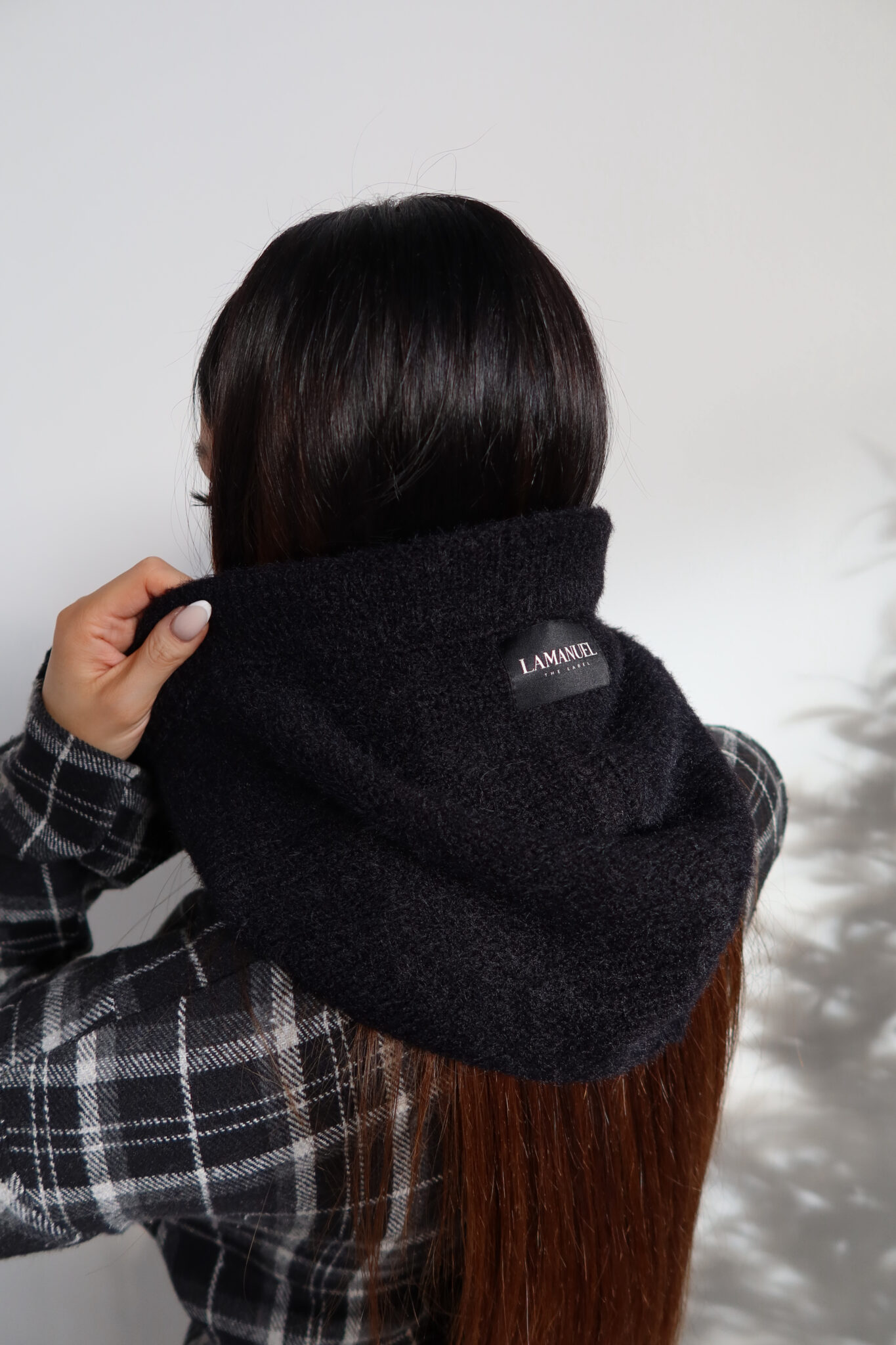 Balaclava TENDER - czarna - obrazek 3