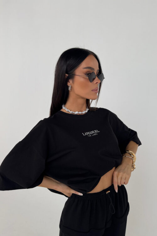 T-shirt BASE – czarny