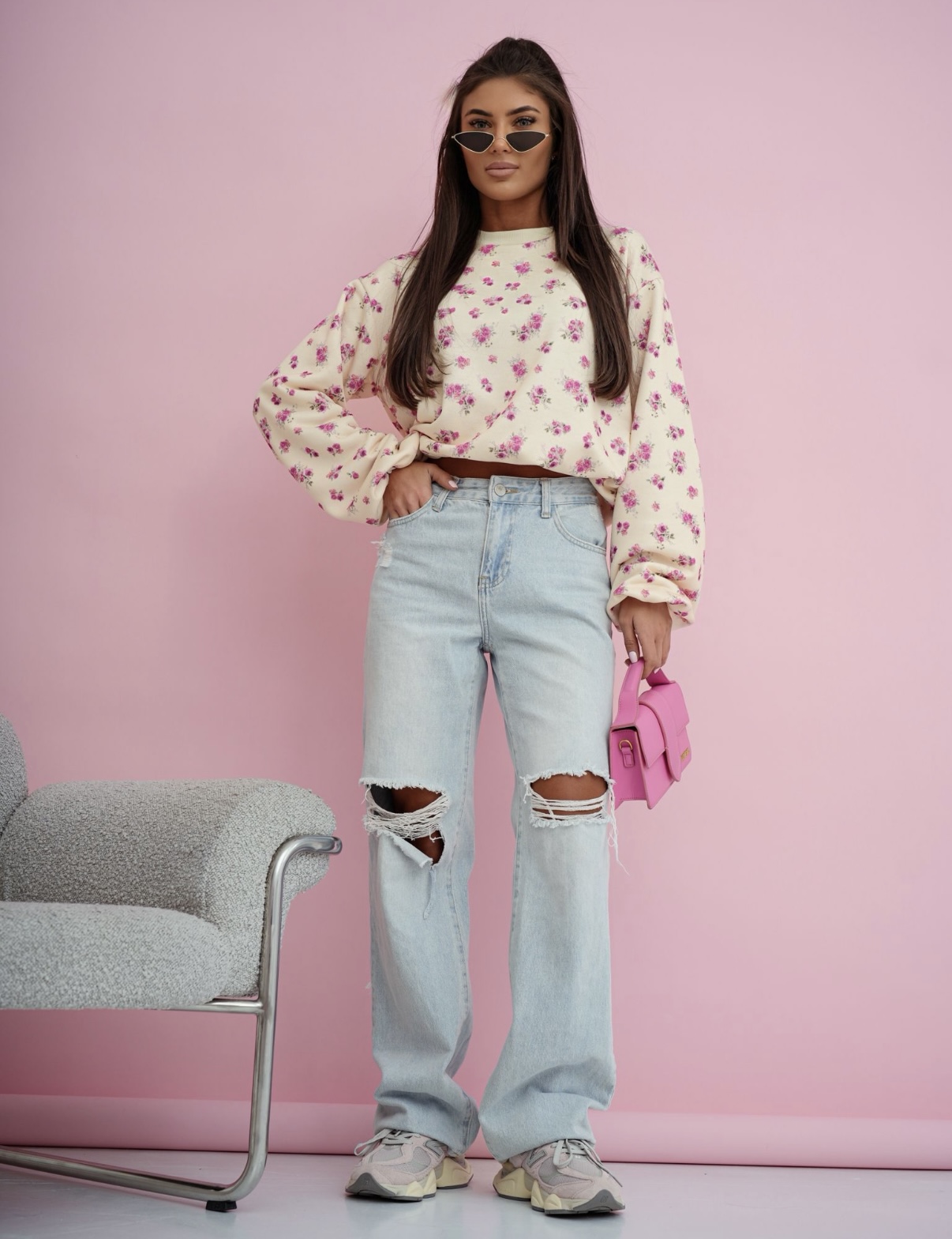 BLUZA LOTUS - kwiatki - obrazek 2